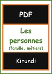 Les ersonnes, la famille et les métiers en Kirundi
